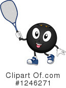 Squash Ball Clipart #1246271 by BNP Design Studio