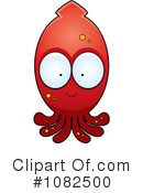 Squid Clipart #1082500 by Cory Thoman