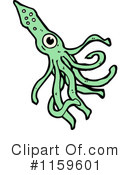 Squid Clipart #1159601 by lineartestpilot