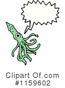 Squid Clipart #1159602 by lineartestpilot