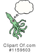 Squid Clipart #1159603 by lineartestpilot