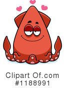 Squid Clipart #1188991 by Cory Thoman