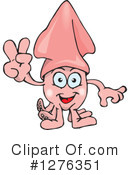 Squid Clipart #1276351 by Dennis Holmes Designs