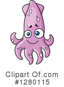 Squid Clipart #1280115 by Vector Tradition SM