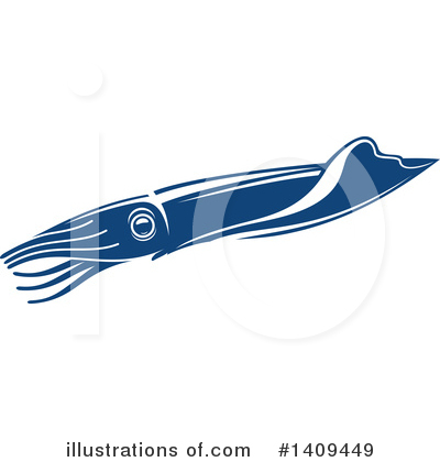 Royalty-Free (RF) Squid Clipart Illustration by Vector Tradition SM - Stock Sample #1409449