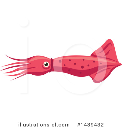 Royalty-Free (RF) Squid Clipart Illustration by Vector Tradition SM - Stock Sample #1439432