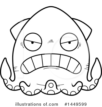 Royalty-Free (RF) Squid Clipart Illustration by Cory Thoman - Stock Sample #1449599