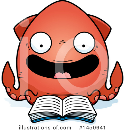Royalty-Free (RF) Squid Clipart Illustration by Cory Thoman - Stock Sample #1450641