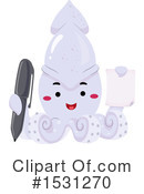 Squid Clipart #1531270 by BNP Design Studio