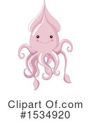 Squid Clipart #1534920 by Pushkin