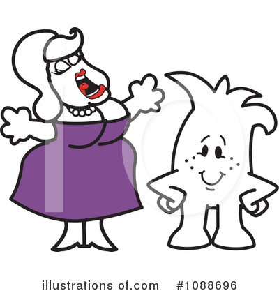 Royalty-Free (RF) Squiggle Clipart Illustration by Mascot Junction - Stock Sample #1088696