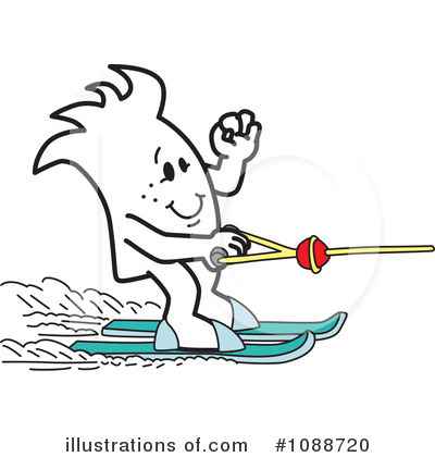 Royalty-Free (RF) Squiggle Clipart Illustration by Mascot Junction - Stock Sample #1088720