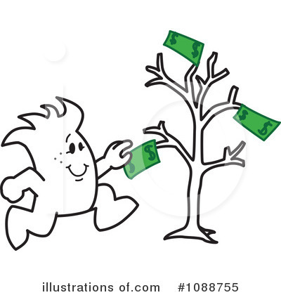Money Tree Clipart #1088755 by Toons4Biz