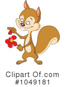 Squirrel Clipart #1049181 by yayayoyo