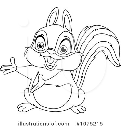 Royalty-Free (RF) Squirrel Clipart Illustration by yayayoyo - Stock Sample #1075215