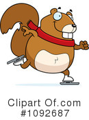 Squirrel Clipart #1092687 by Cory Thoman