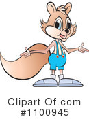 Squirrel Clipart #1100945 by Lal Perera