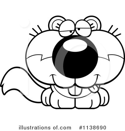 Royalty-Free (RF) Squirrel Clipart Illustration by Cory Thoman - Stock Sample #1138690