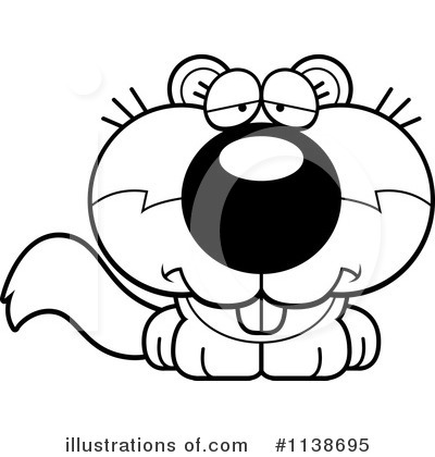 Royalty-Free (RF) Squirrel Clipart Illustration by Cory Thoman - Stock Sample #1138695
