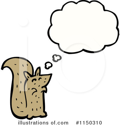 Royalty-Free (RF) Squirrel Clipart Illustration by lineartestpilot - Stock Sample #1150310