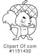 Squirrel Clipart #1151432 by Cory Thoman