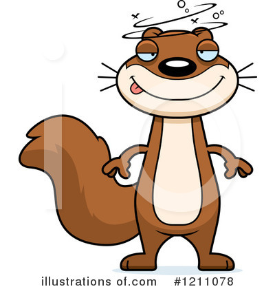 Royalty-Free (RF) Squirrel Clipart Illustration by Cory Thoman - Stock Sample #1211078