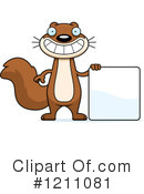 Squirrel Clipart #1211081 by Cory Thoman