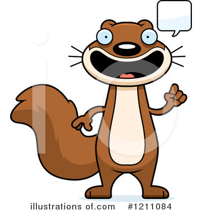 Royalty-Free (RF) Squirrel Clipart Illustration by Cory Thoman - Stock Sample #1211084
