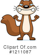 Squirrel Clipart #1211087 by Cory Thoman