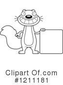 Squirrel Clipart #1211181 by Cory Thoman