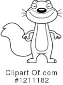 Squirrel Clipart #1211182 by Cory Thoman