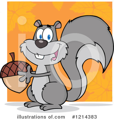 Squirrel Clipart #1214383 by Hit Toon
