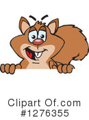 Squirrel Clipart #1276355 by Dennis Holmes Designs