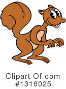 Squirrel Clipart #1316025 by LaffToon
