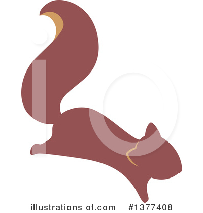 Royalty-Free (RF) Squirrel Clipart Illustration by Cherie Reve - Stock Sample #1377408