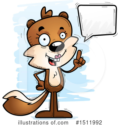 Royalty-Free (RF) Squirrel Clipart Illustration by Cory Thoman - Stock Sample #1511992