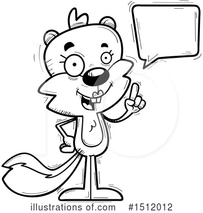 Royalty-Free (RF) Squirrel Clipart Illustration by Cory Thoman - Stock Sample #1512012