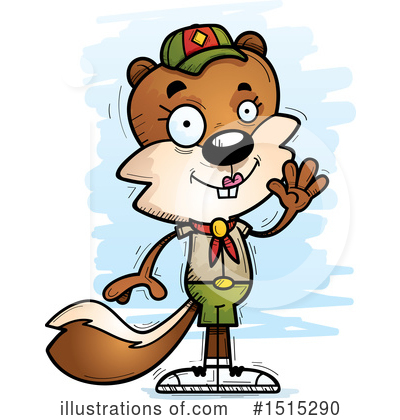 Royalty-Free (RF) Squirrel Clipart Illustration by Cory Thoman - Stock Sample #1515290