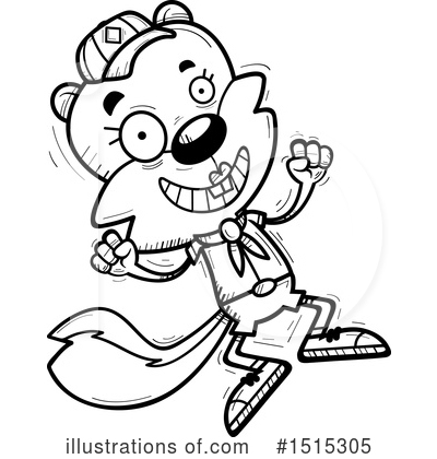 Royalty-Free (RF) Squirrel Clipart Illustration by Cory Thoman - Stock Sample #1515305