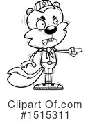 Squirrel Clipart #1515311 by Cory Thoman