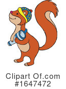 Squirrel Clipart #1647472 by Cherie Reve