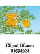 Squirrel Clipart #1694924 by Alex Bannykh