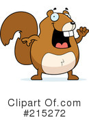 Squirrel Clipart #215272 by Cory Thoman