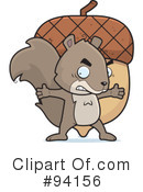 Squirrel Clipart #94156 by Cory Thoman