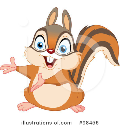 Royalty-Free (RF) Squirrel Clipart Illustration by yayayoyo - Stock Sample #98456
