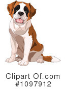 St Bernard Clipart #1097912 by Pushkin