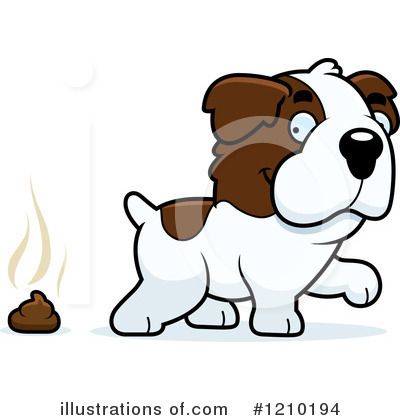 Dog Poop Clipart #1210194 by Cory Thoman