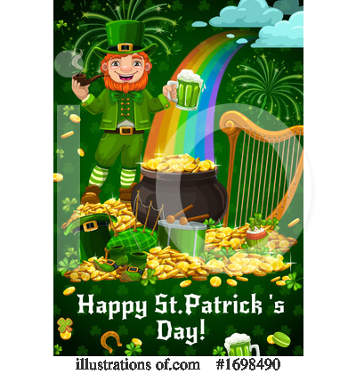 Royalty-Free (RF) St Paddys Clipart Illustration by Vector Tradition SM - Stock Sample #1698490