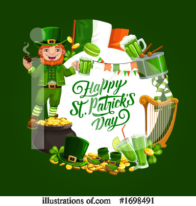 Royalty-Free (RF) St Paddys Clipart Illustration by Vector Tradition SM - Stock Sample #1698491
