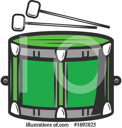 Drums Clipart #1692825 by Vector Tradition SM